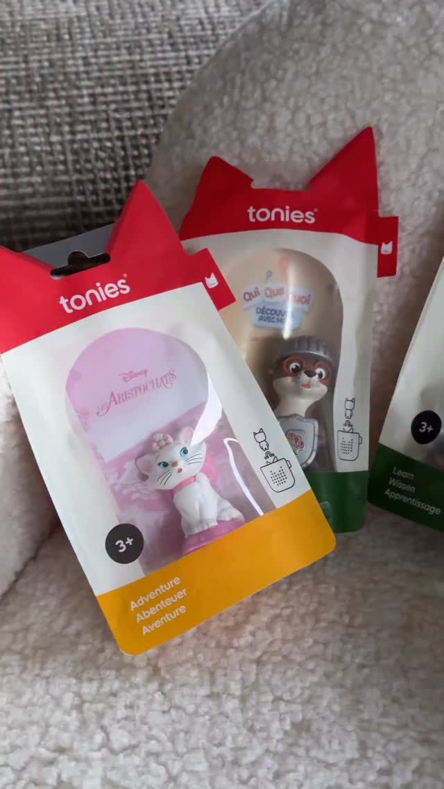 Figurine Tonie Les Aristochats – Marie, 45 Min D’histoires Pour La Toniebox, Dès 4 Ans (boîte Vendue Séparément)