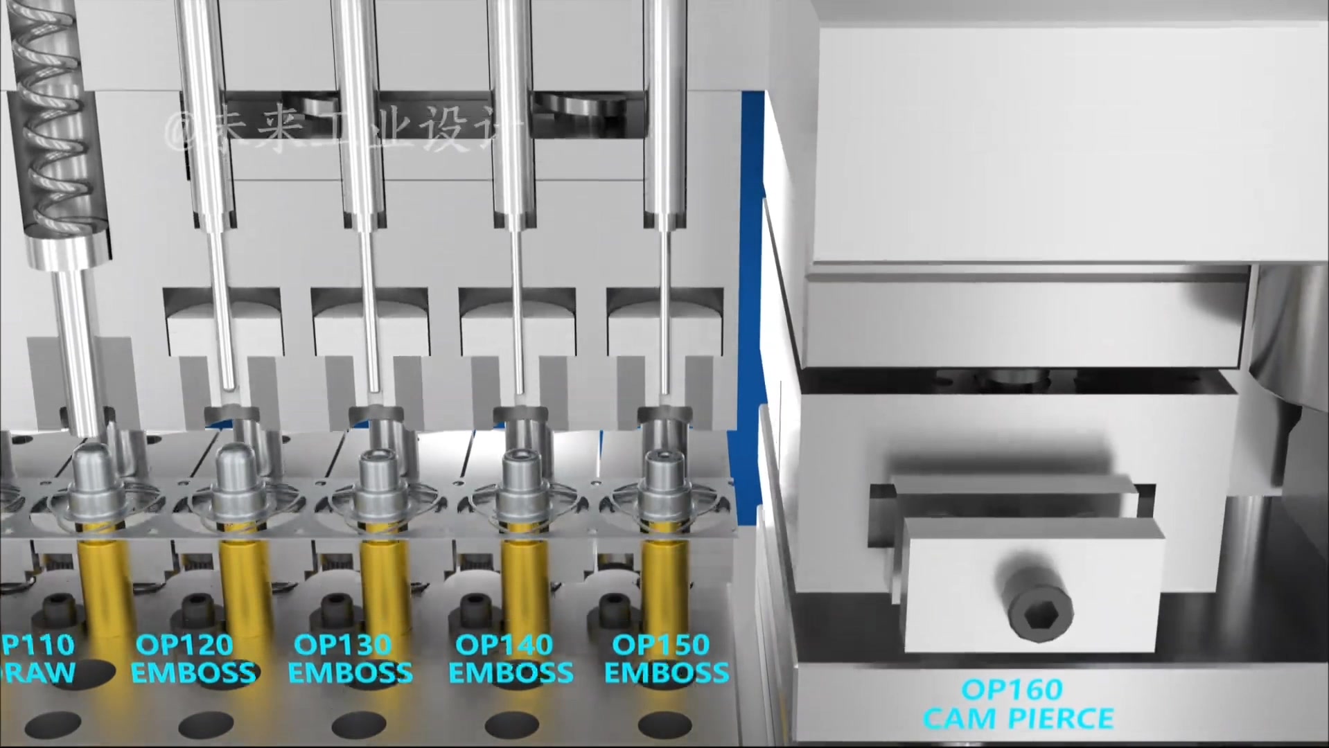 Precision Engineering: Advanced Progressive Die for Deep Drawing ...