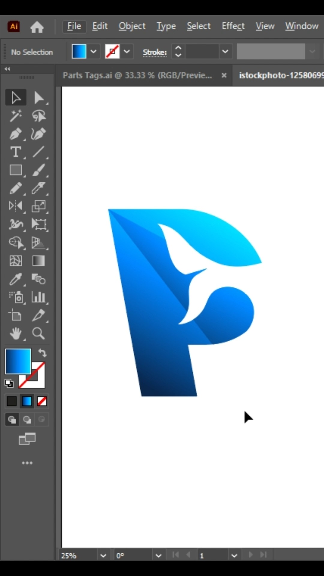 Learn how to design a letter P+🐬 logo | Logo tutorial | Adobe ...