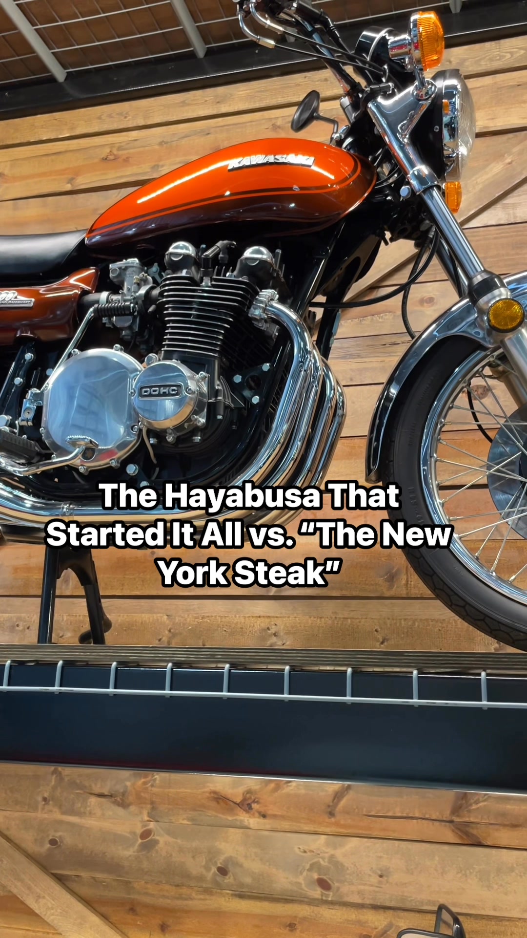 Original Hayabusa vs Kawasaki Z1 | CycleDrag