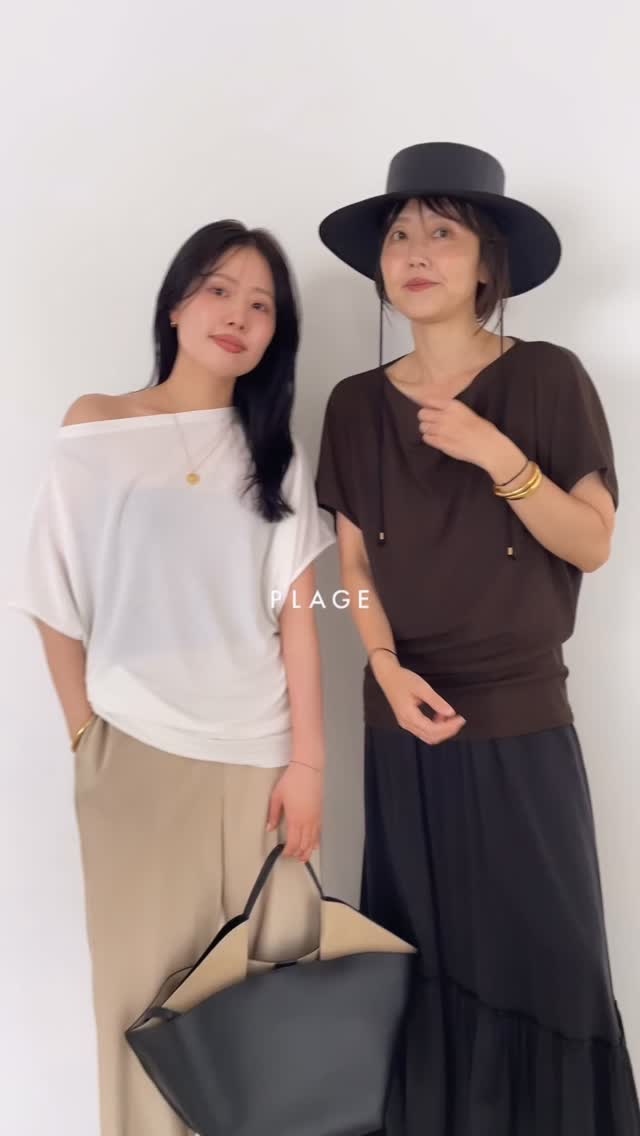Jersey Tunic プルオーバー No.26070922181120 ¥13,200 col:ホワイト
