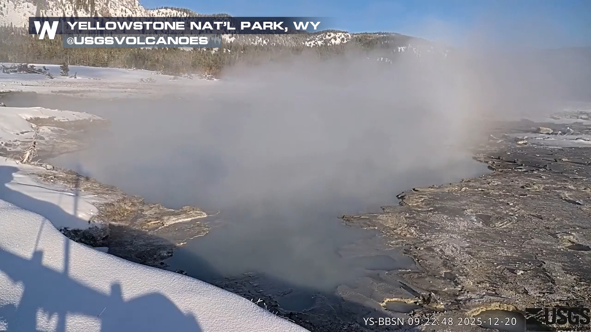 BOOM! 💥 Check out this incredible footage of a hydrothermal explosion ...