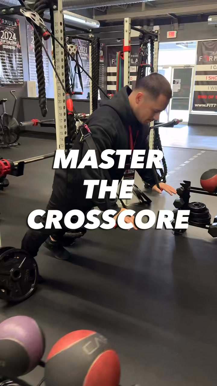 The CrossCore packs a serious punch 🔥 Its rotating pulley challenges ...