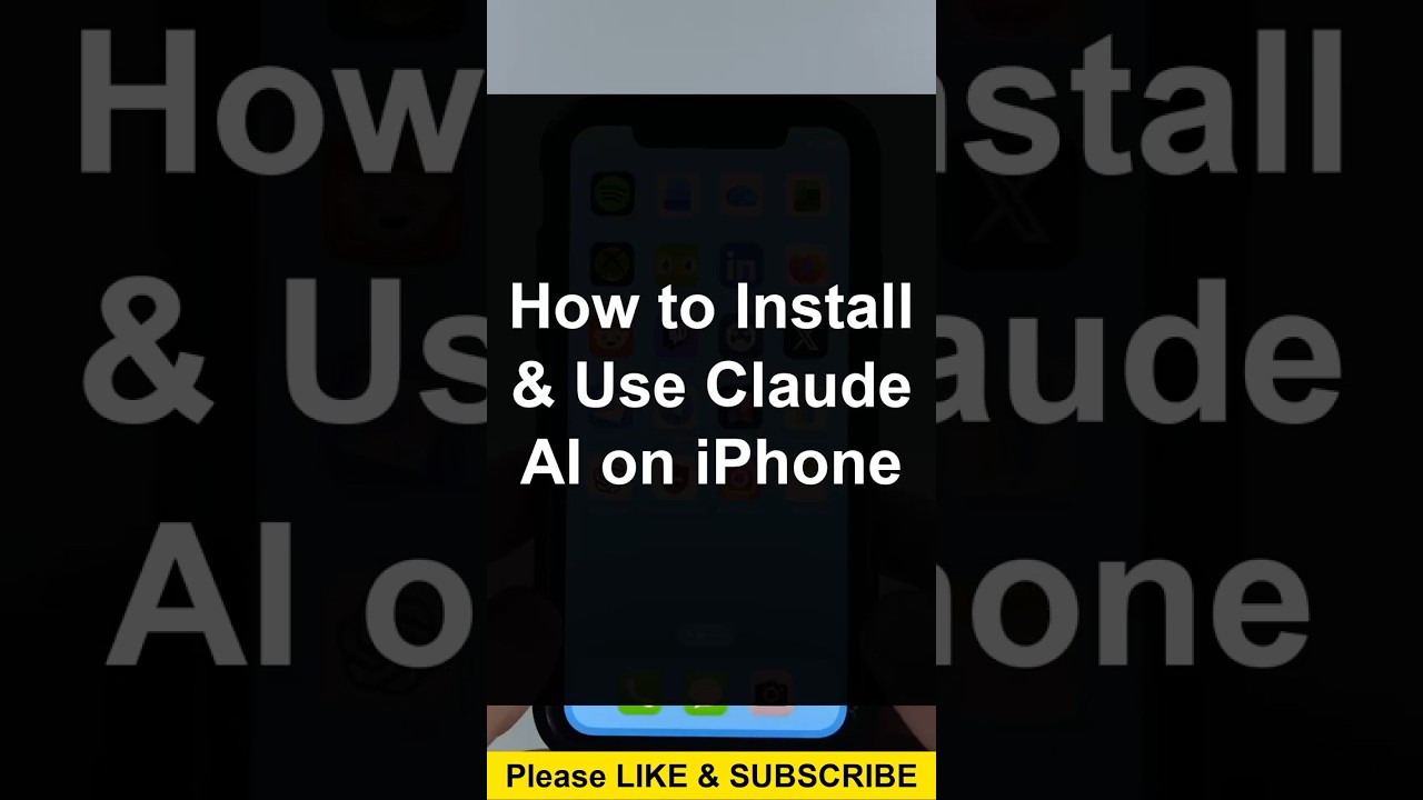 Installing and using Claude AI on your iPhone is easier than you