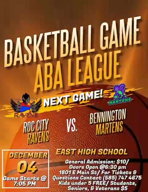Roc City Ravens Basketball Team