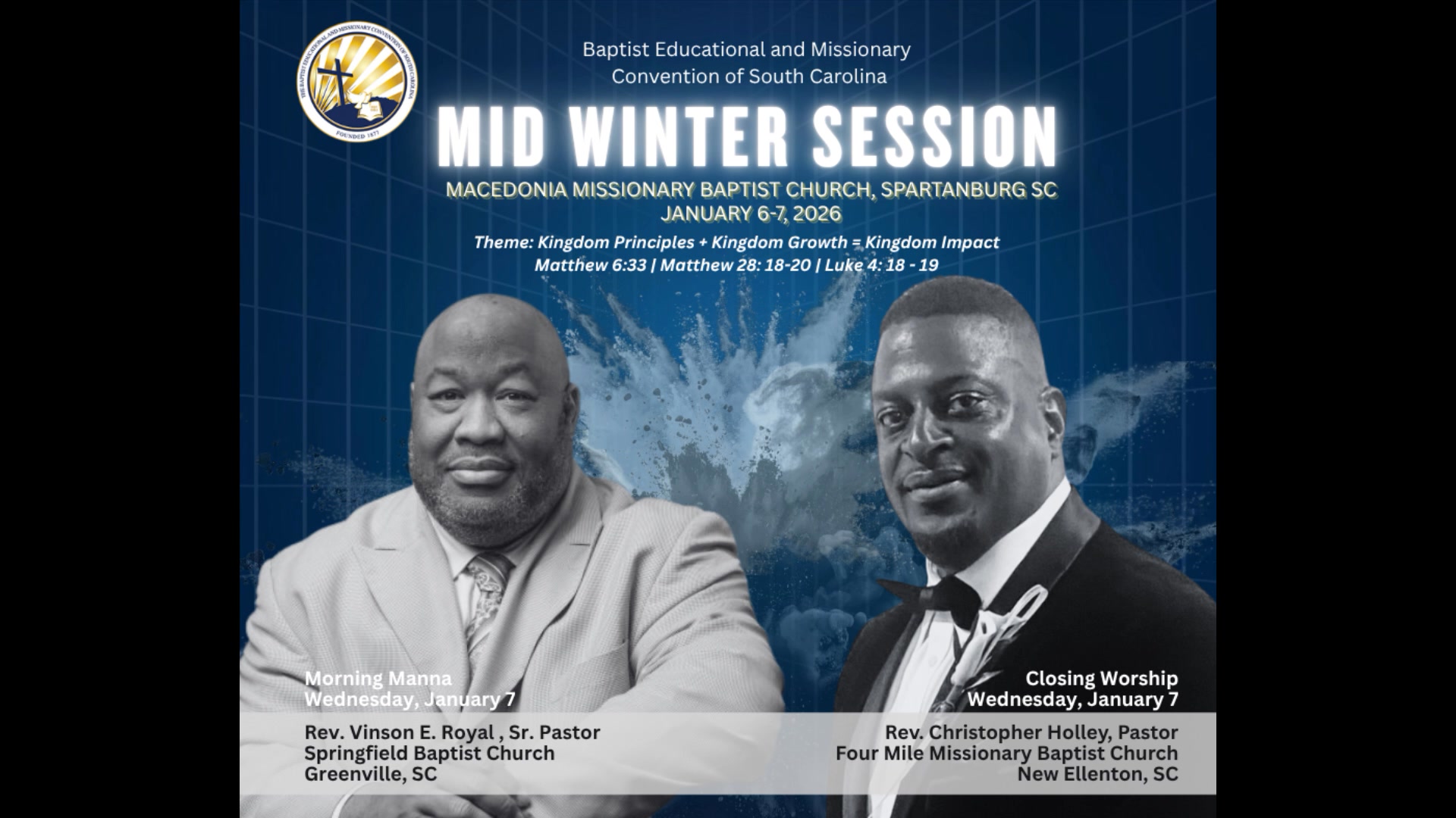 BEMCSC 2026 Mid Winter Session The countdown is on for January 6–7
