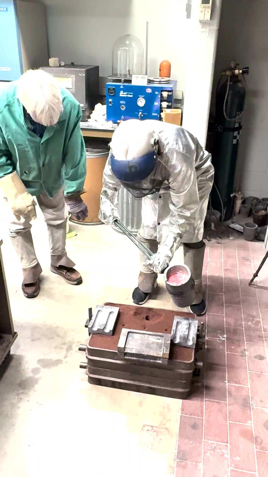 From classroom to foundry! 🔥 MSE’s Professor Kevin Trumble and graduate ...