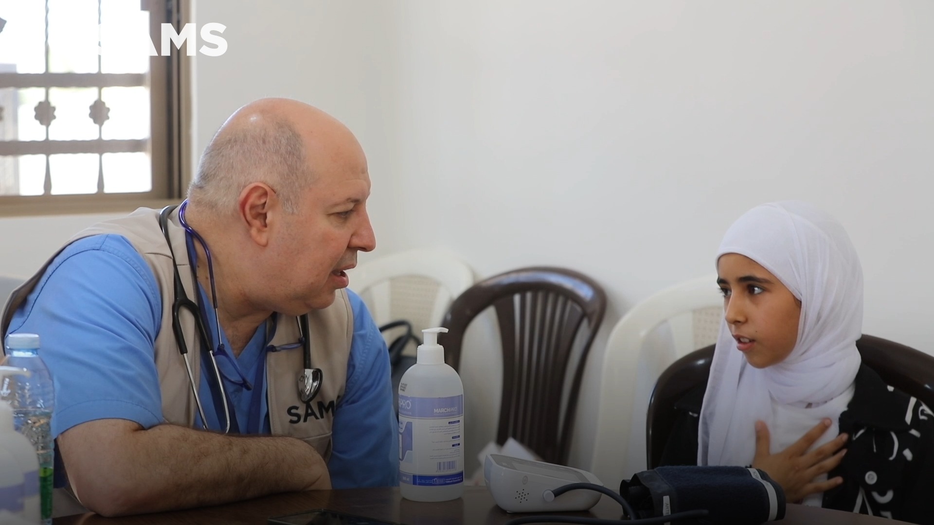 SAMS launched its July medical mission in Jordan by providing