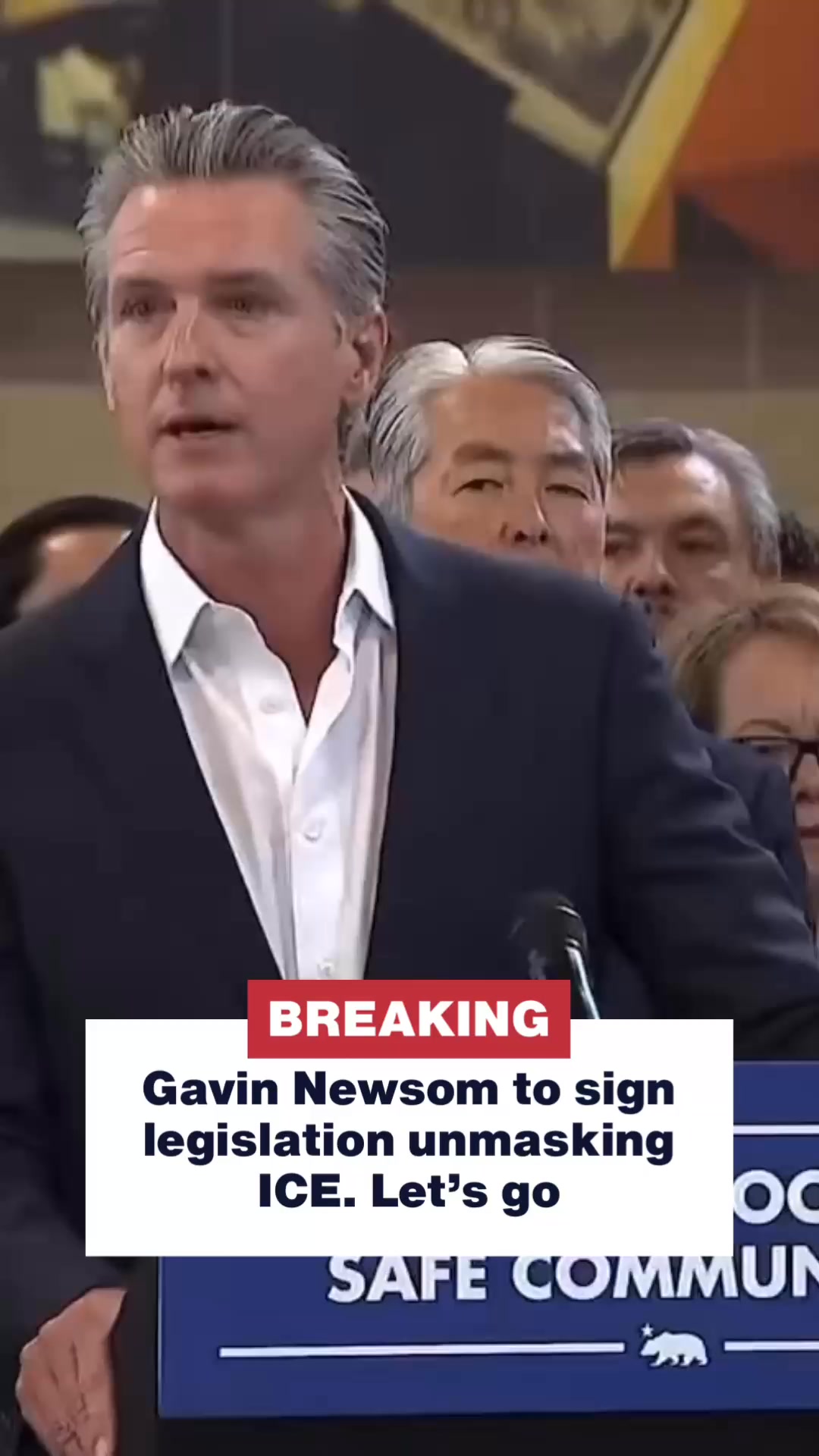 BREAKING: Gavin Newsom just announced he will sign legislation to ban ...