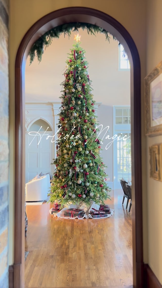 Holiday Magic Our 15-ft @balsamhill tree is giving pure wonderland ...