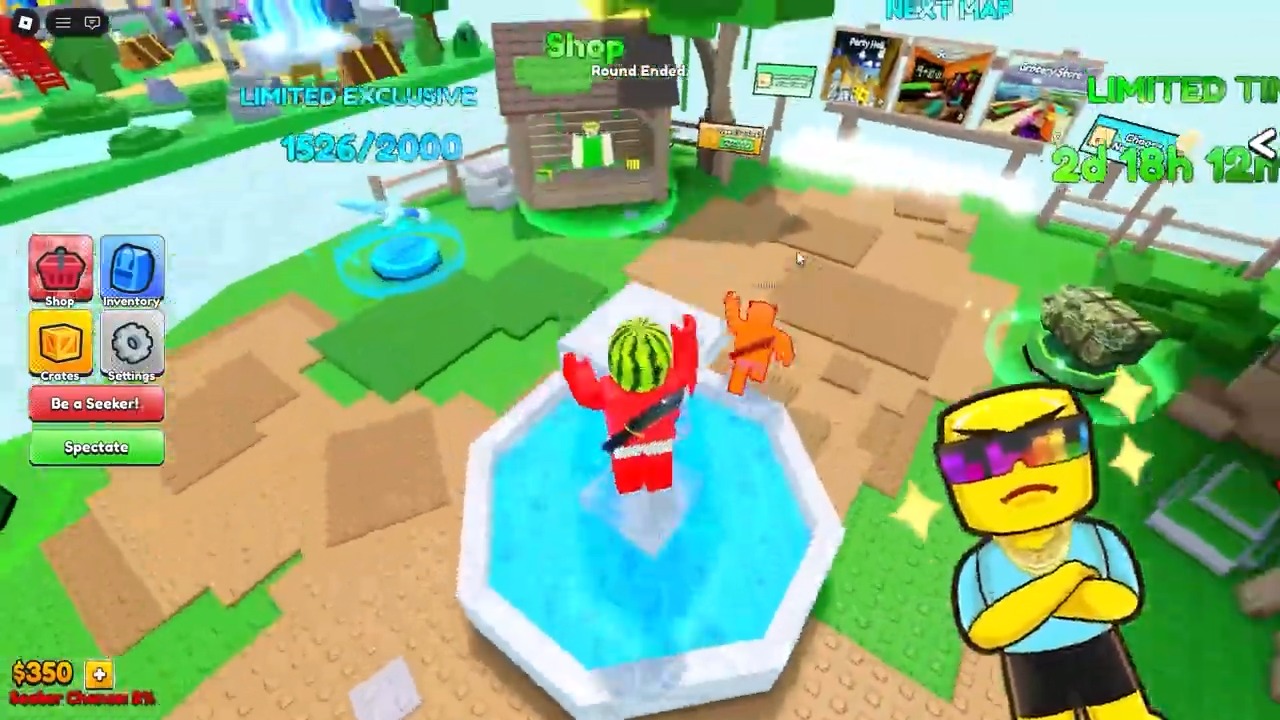Paint and Seek in Roblox (Funny Moments) #sunnyandmelon #new