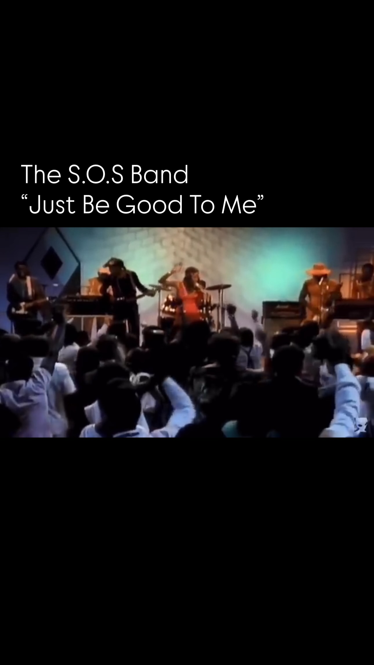 The S.O.S Band - “Just Be Good To Me” #thesosband | Soul Icons
