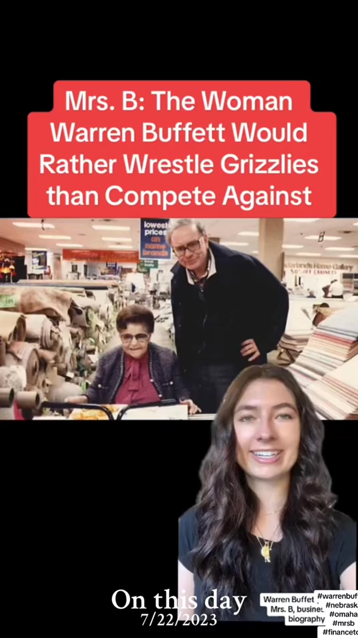 21_Mrs B The Woman Warren Buffett said he would rather wrestle ...