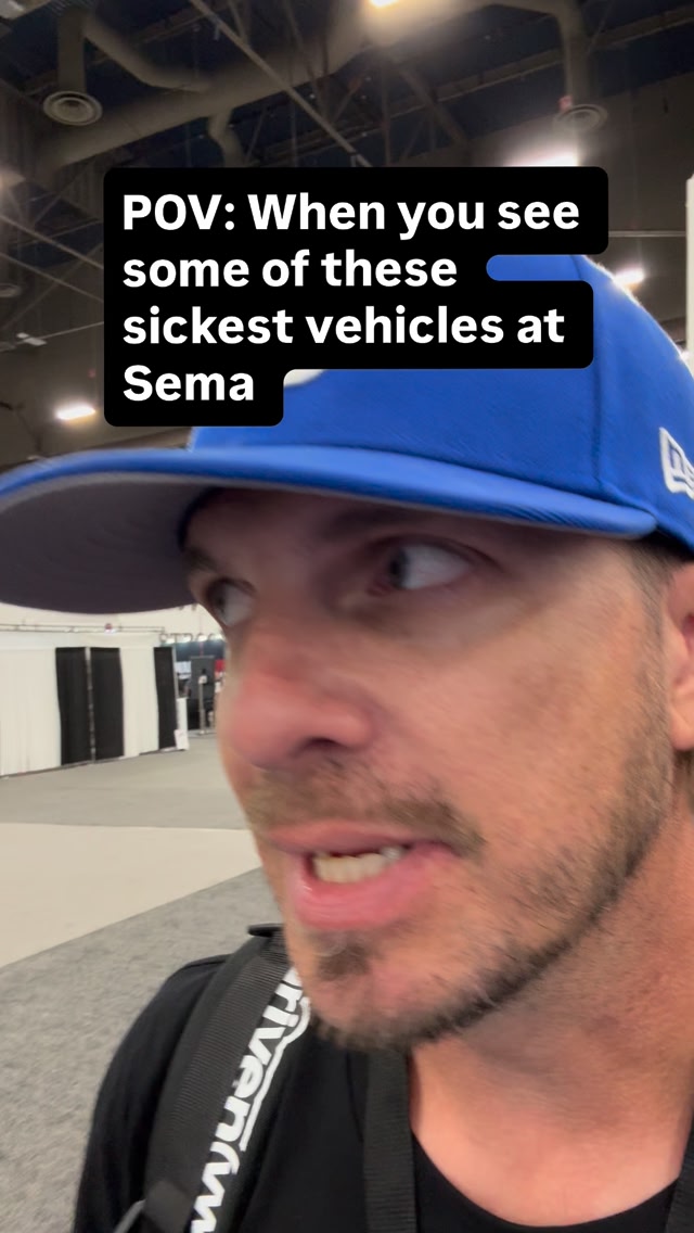 POV: You’re walking through SEMA 2025 and suddenly you spot those ...