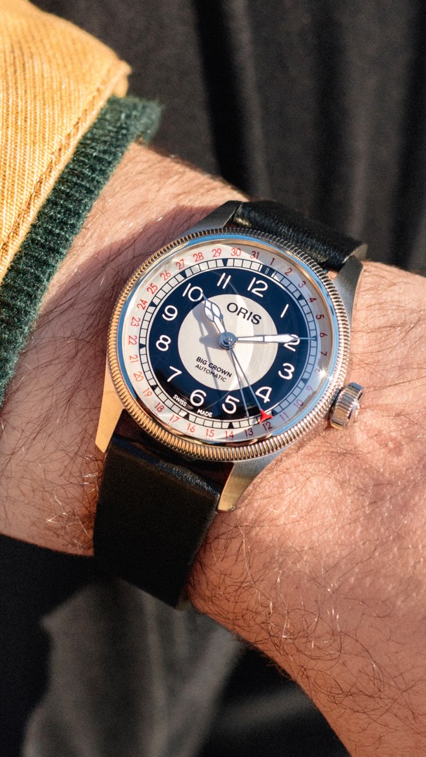 @Oris leans into its heritage with the Big Crown Pointer Date “Bullseye ...