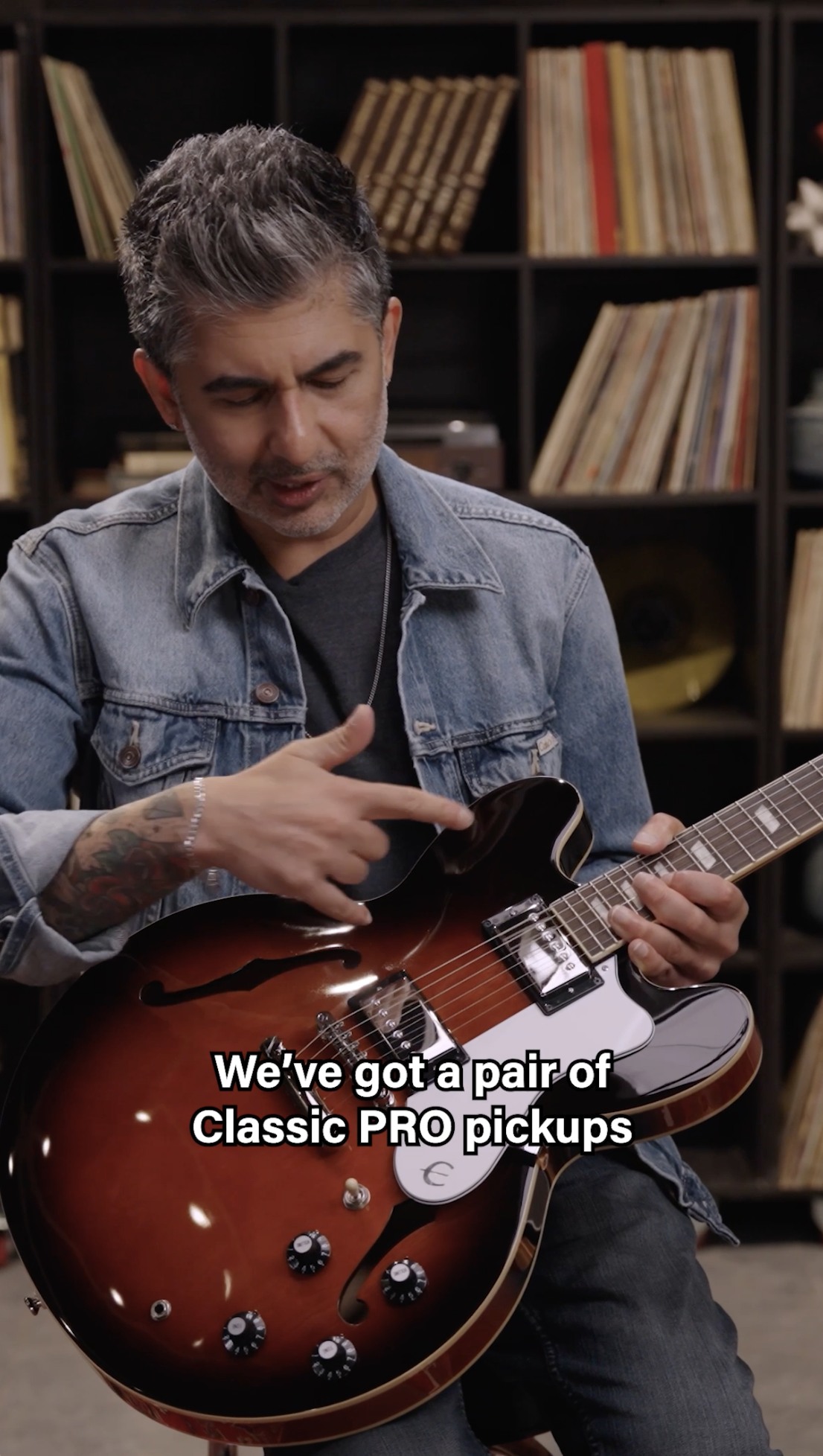 Inspired by a 1982 model that Bonehead played throughout his Oasis