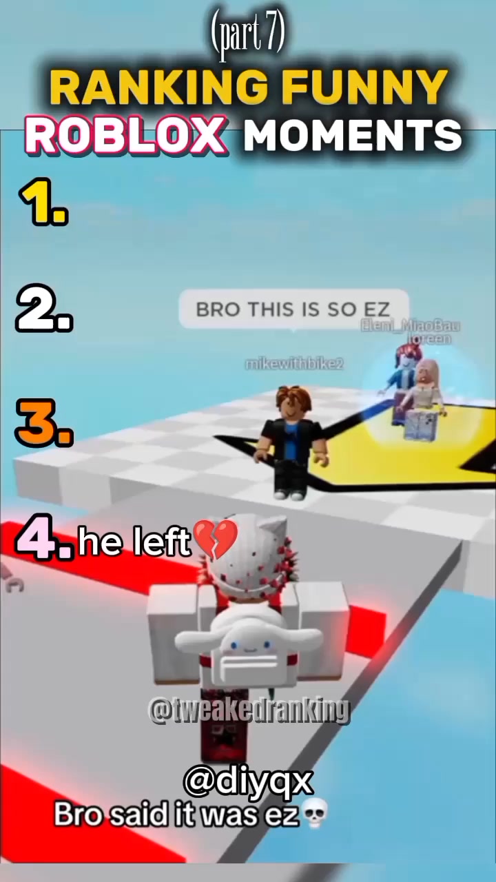 RANKING FUNNIEST ROBLOX MOMENTS (PART 7) #roblox #funnyvideos #memes # ...
