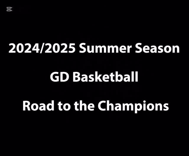 2024/2025 Hills summer season GD basketball road of champions @gd ...
