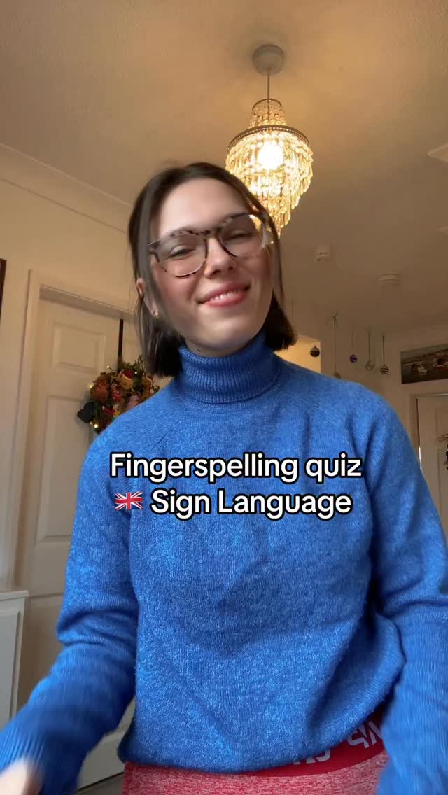 Try this finger spelling quiz in British sign language #bsl # ...