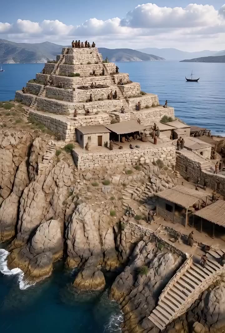 The ancient Greek “pyramid” of Keros. At least 4,000 years ago ...