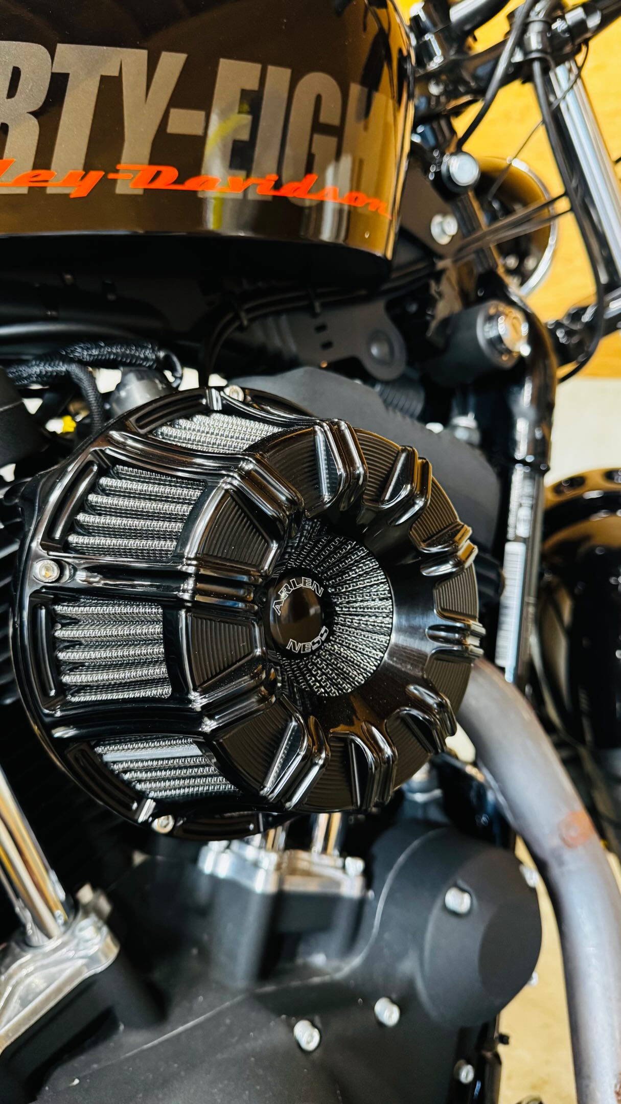xl1200xに Arlen Ness（アレンネス） エアクリーナー Khrome Werks 