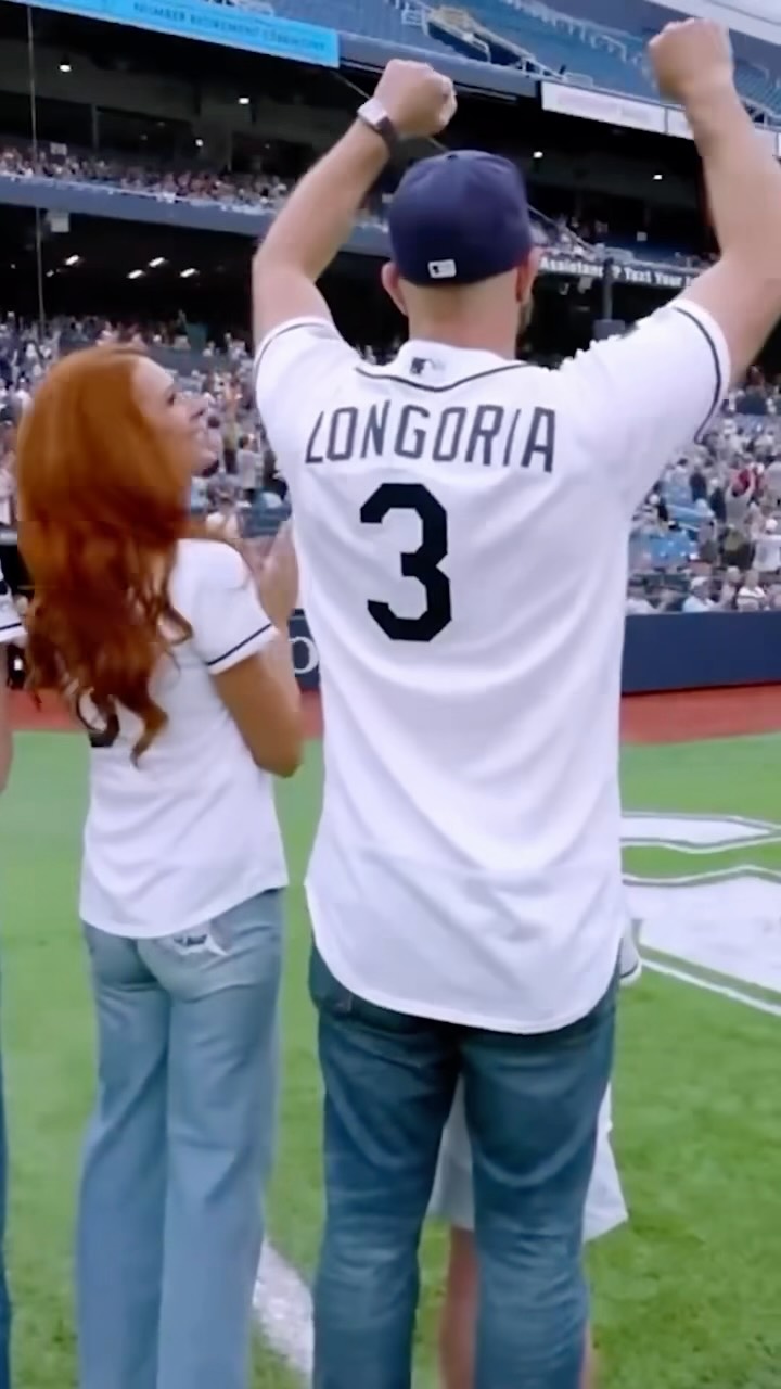 Evan Longoria becomes the third person to have their number