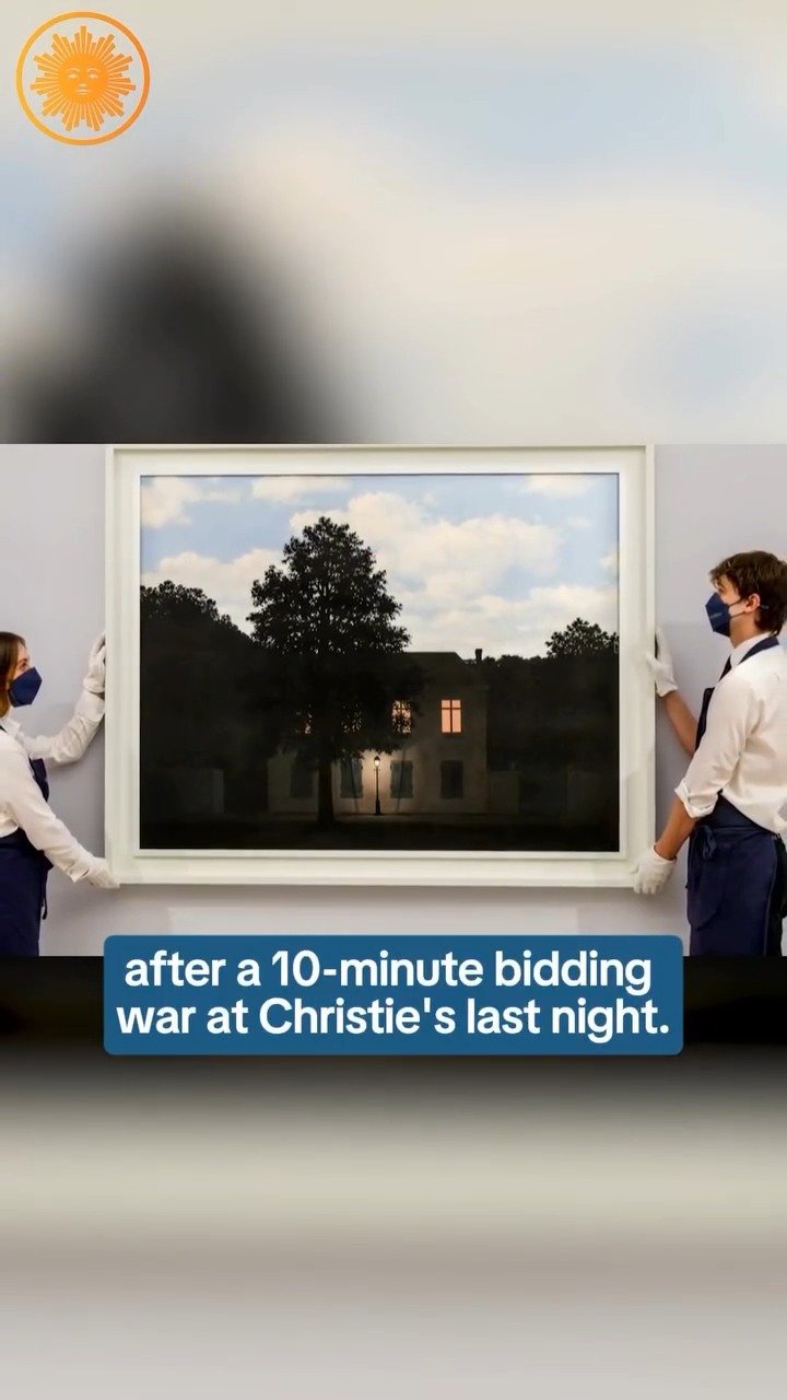 Magritte's 'La magie noire' (Black magic) certainly brought