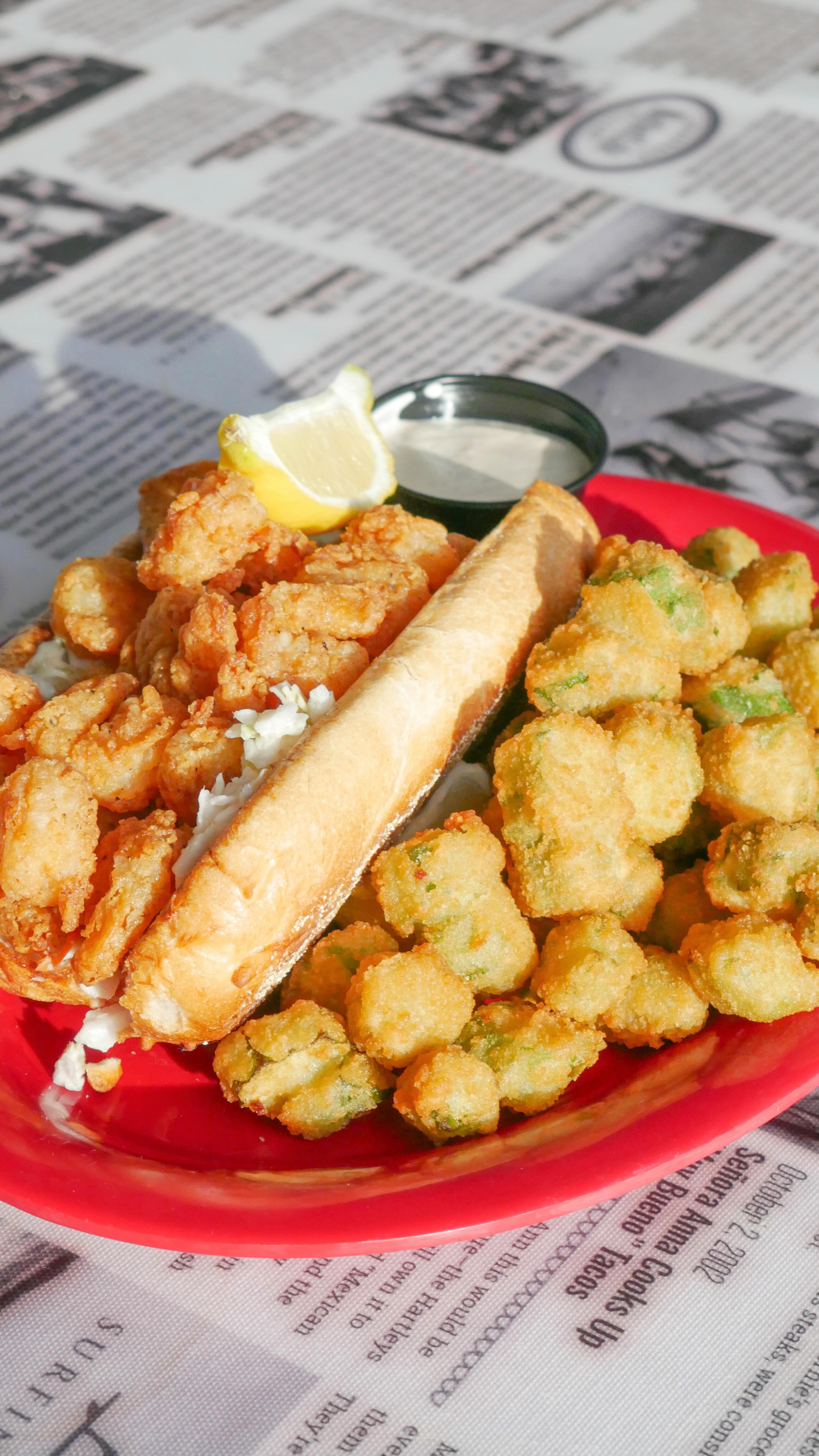 The story behind our Famous Market Po’Boy with owner, George! 🍤🙌 Have ...