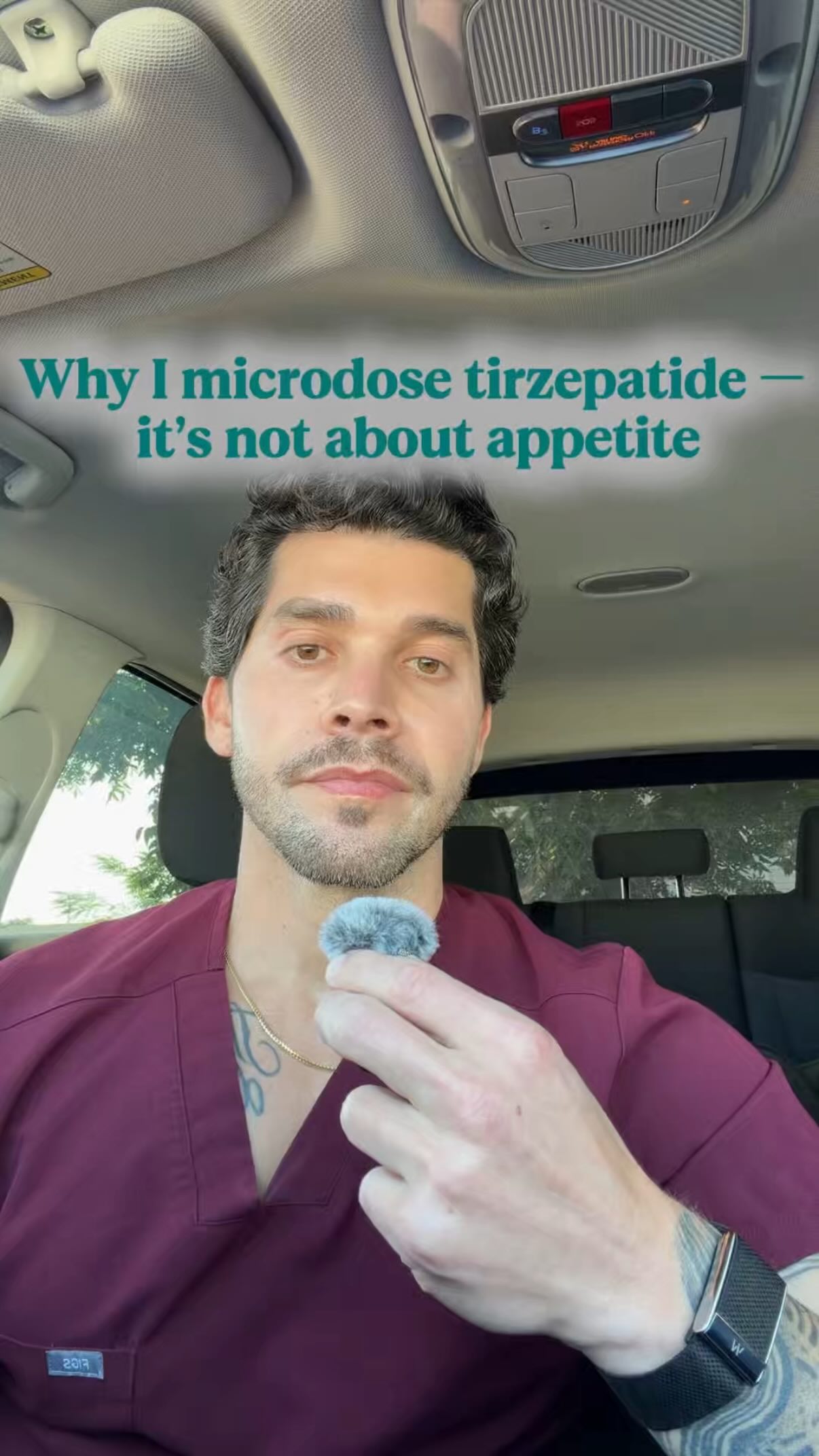 Why I microdose tirzepatide, and it is not about appetite., I inject 1.25 mg once a week. I am not overweight. I am not diabetic. That dose sits below the lowest dose on the label, so no trial has 