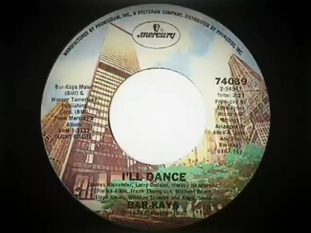 BAR-KAYS ダンスが最高 I'LL DANCE 7インチ Bar-Kays - I'll Dance 1978 | The Old Ghetto Sounds - 