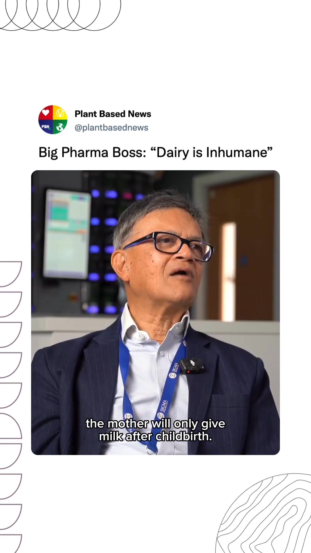 Dr. Bharat Shah, CBE is the co-founder of a HUGE pharmaceutical company ...