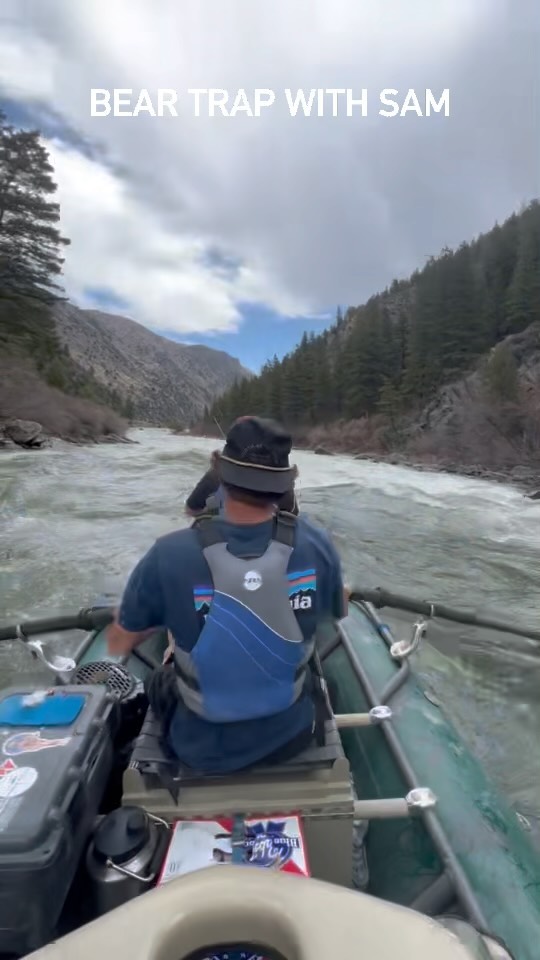 Sam Allen and @letmrun dropping Bear Trap on the Madison with some good ...