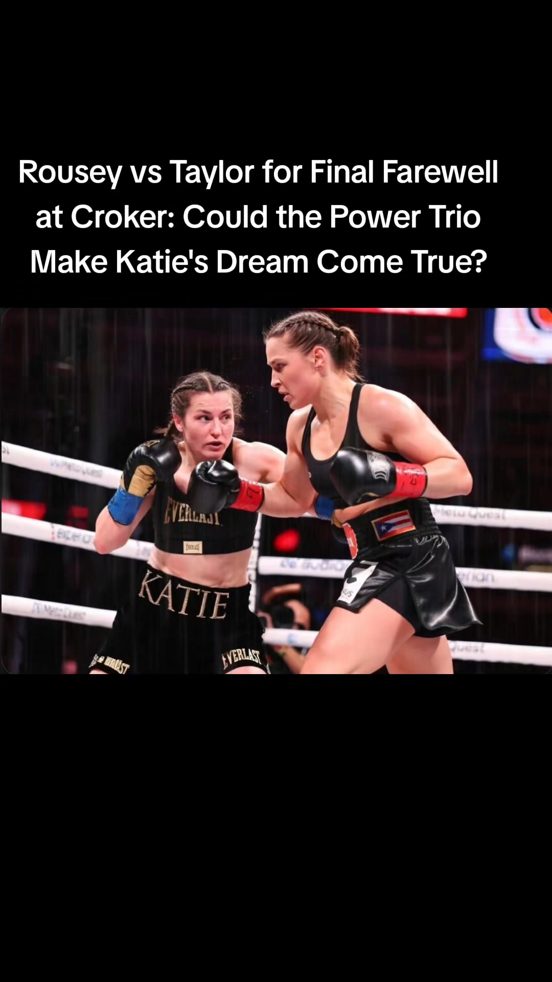 Katie Taylor Historic Farewell Fight