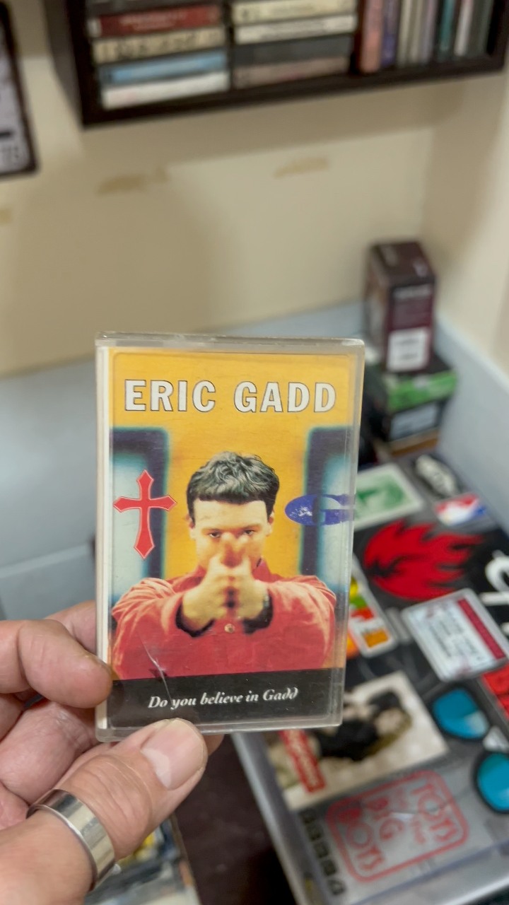 Cassette play today. Eric Gadd. #ericgadd #doyoubelieveingadd