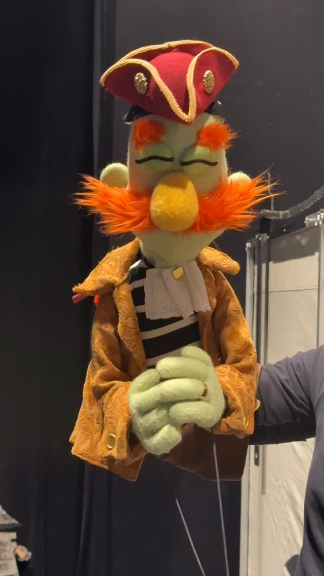Behind-the-scenes with the different styles of puppets from the Up In ...