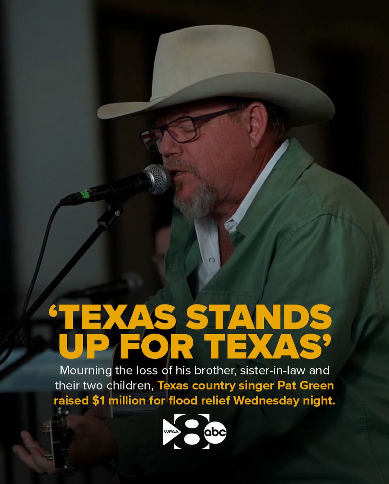 Texas country music legend Pat Green was directly affected by the ...