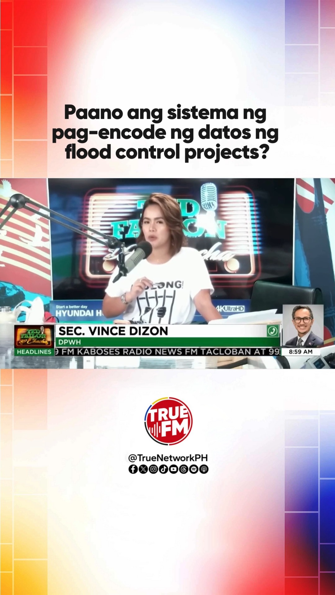 Idinetalye ni Department of Public Works and Highways (DPWH) Sec. Vince ...