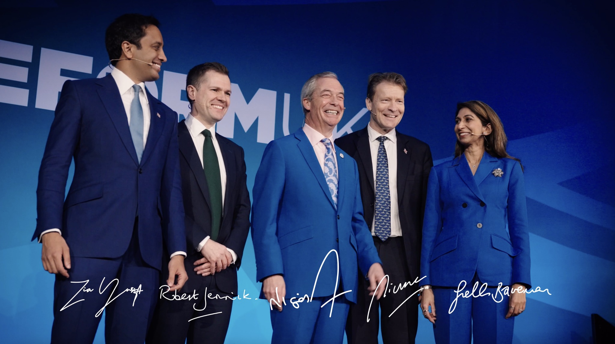 Introducing the first four members of Reform UK‘s Shadow Cabinet ...