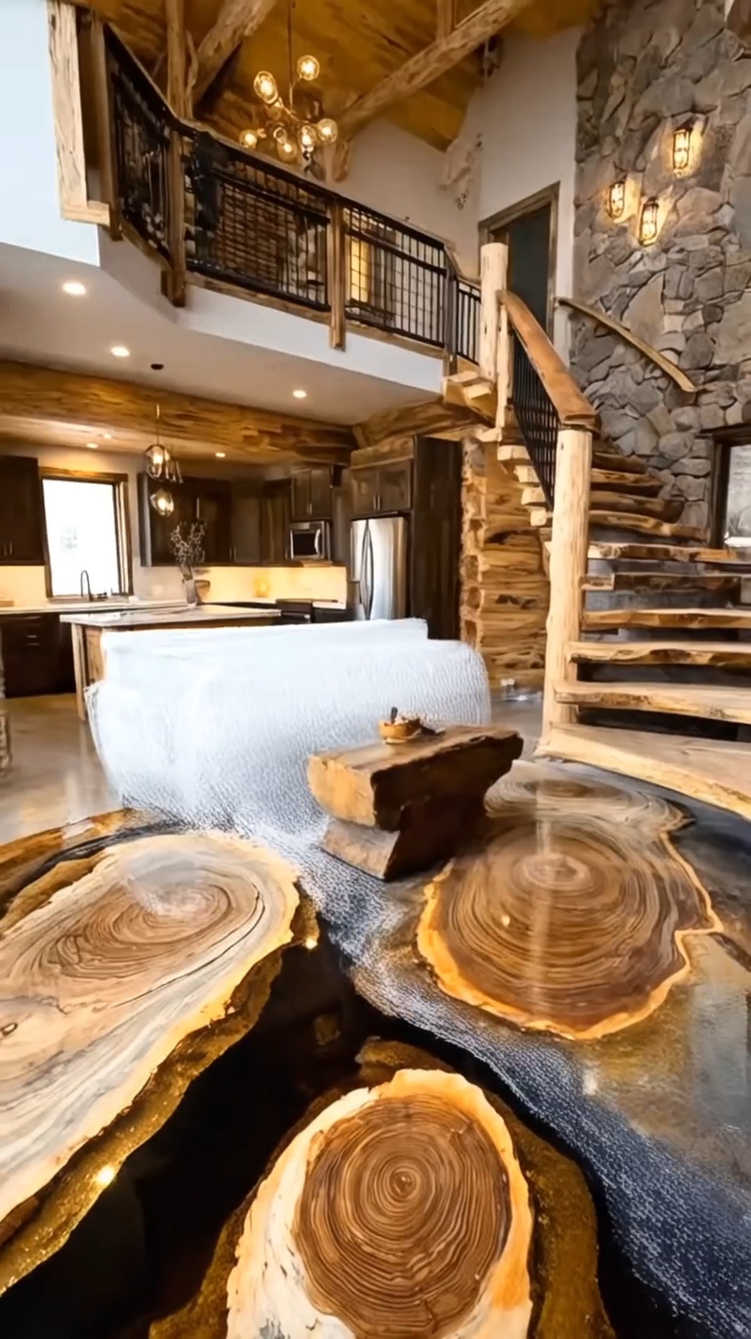 Absolutely stunning 😍 | Beautiful Log House | Facebook