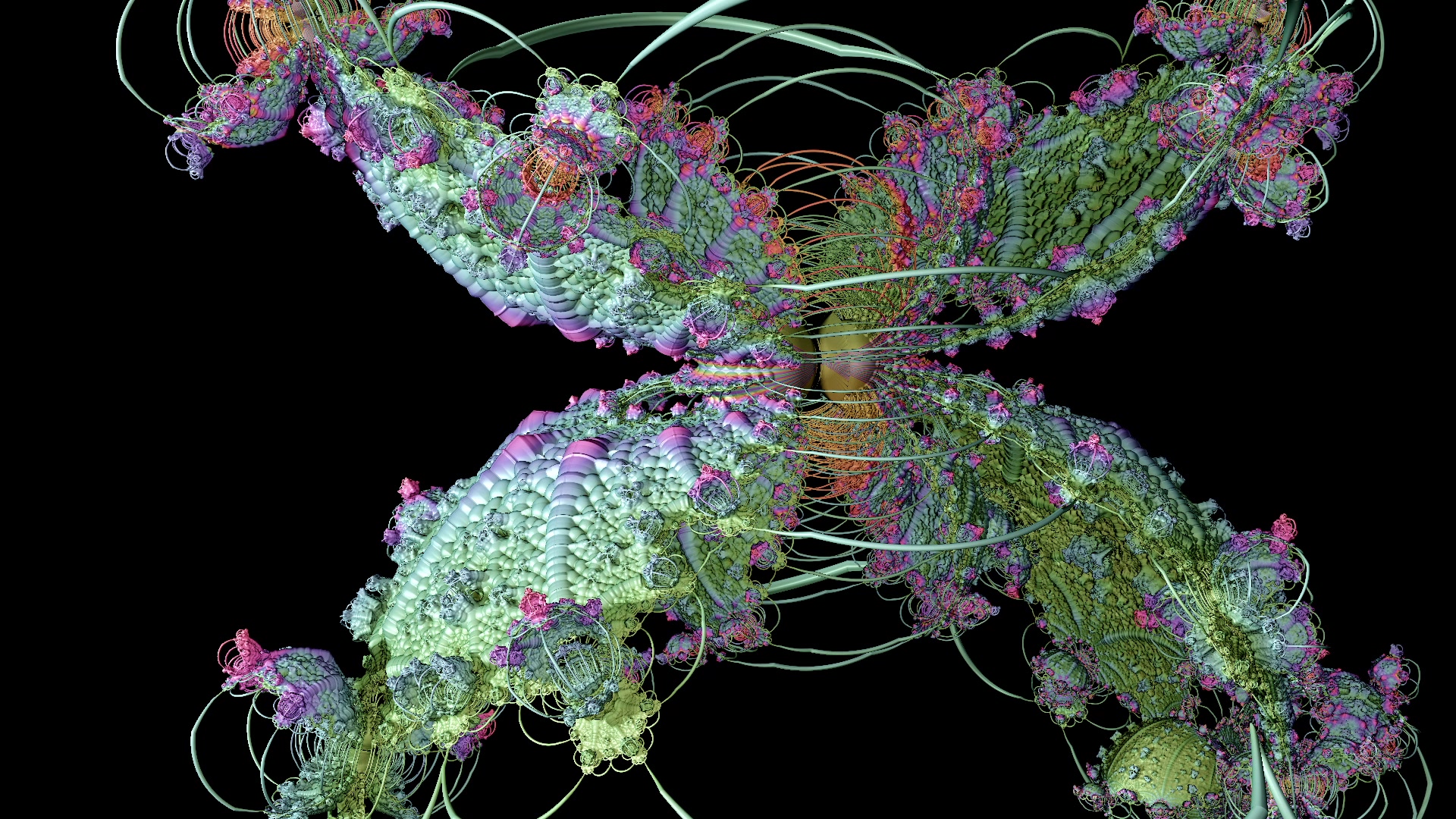 I'm working on making a 3d fractal program in Touchdesigner. It allows ...