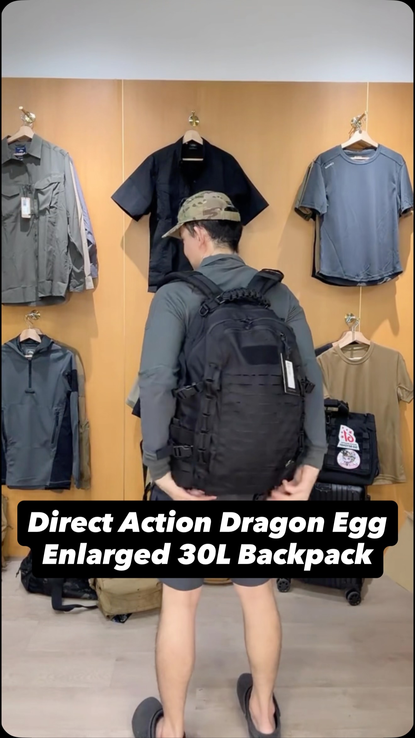 Direct Action Dragon Egg Enlarged 30L Backpack, this size still