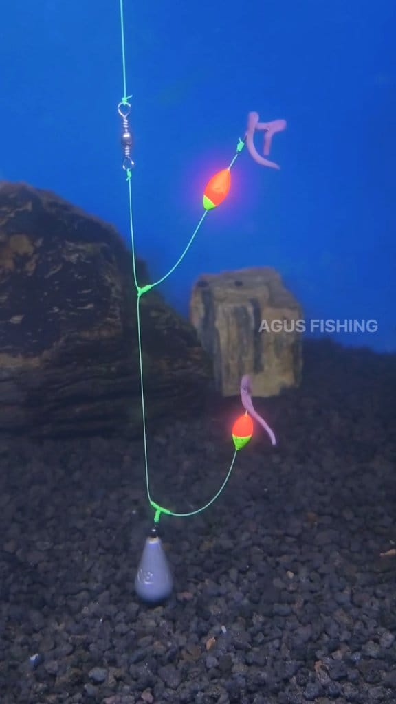 Bottom Fishing Rig Using Floats #fishing #fishingknot # ...
