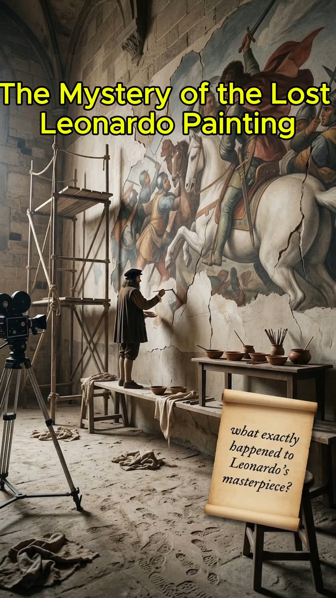 🕵️ EPISODE 74 — The Mystery of the Lost Leonardo Painting
