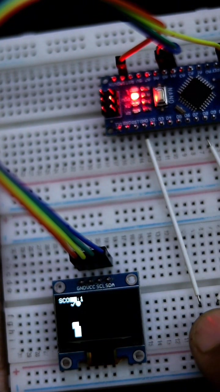 Game Play on Arduino Nano with OLED display #arduino #robotics # ...