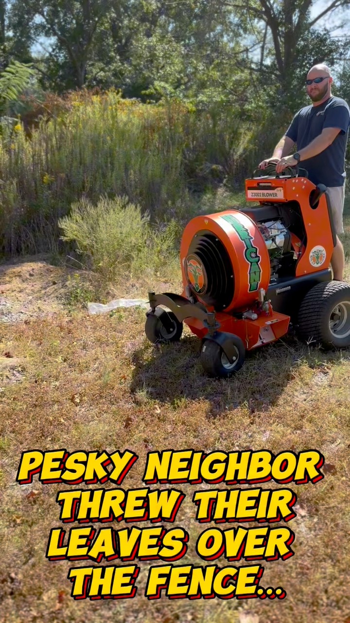 Billy Goat vs. Pesky Neighbors 🍂😎 | Tuskaloosa Lawn Equipment