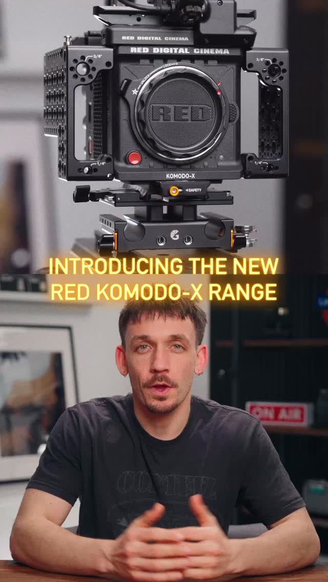 Shop our all-new RED KOMODO-X gear at the link in our bio, to make sure ...