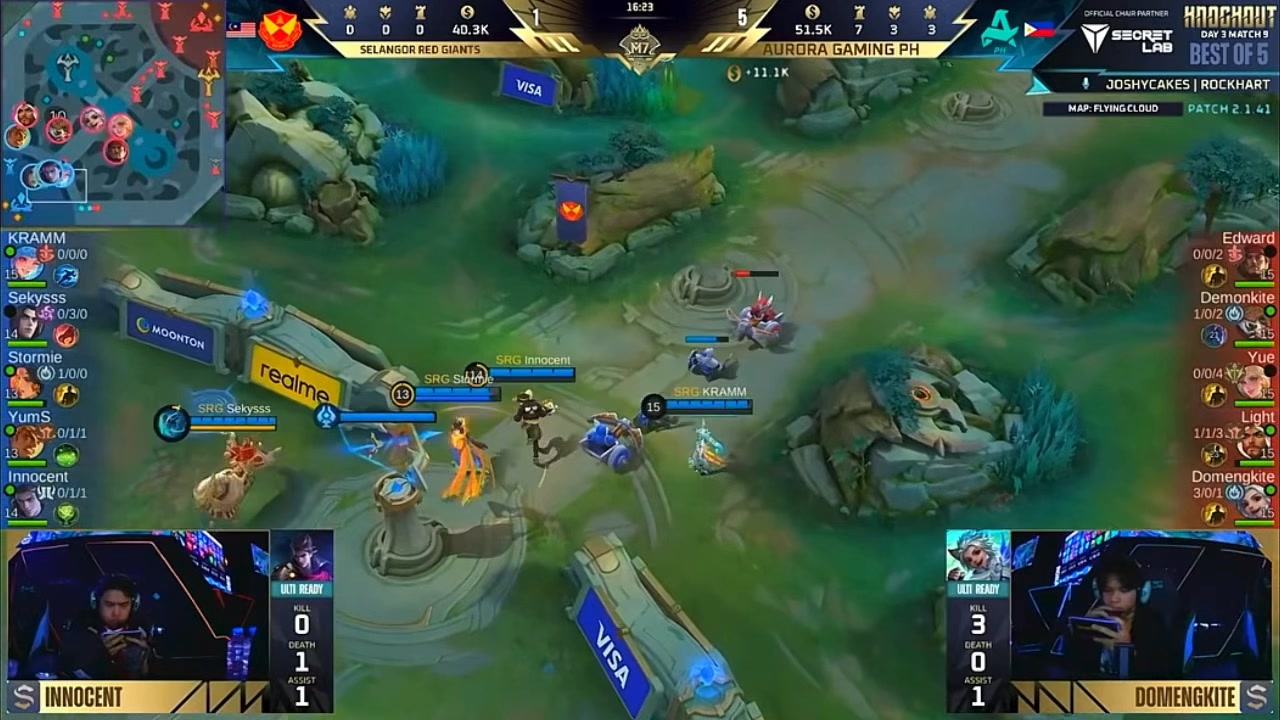 SRG vs RORA PH | Game 5 | Knock Out Stage - Day 3 | M7 World ...
