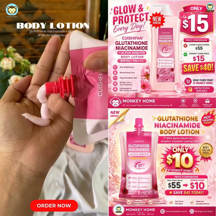 l-glutathione moist whitening lotion testimoni Glow every day with CUISHIFAN Body Lotion‼️, ✔️Glutathione + Niacinamide + Alpha Arbutin, ✔️ SPF50 PA+++, ✔️Moisturizing & lightweight, ✅200ml-, ✅400ml-, Direct Order here: Frontiers | GH and