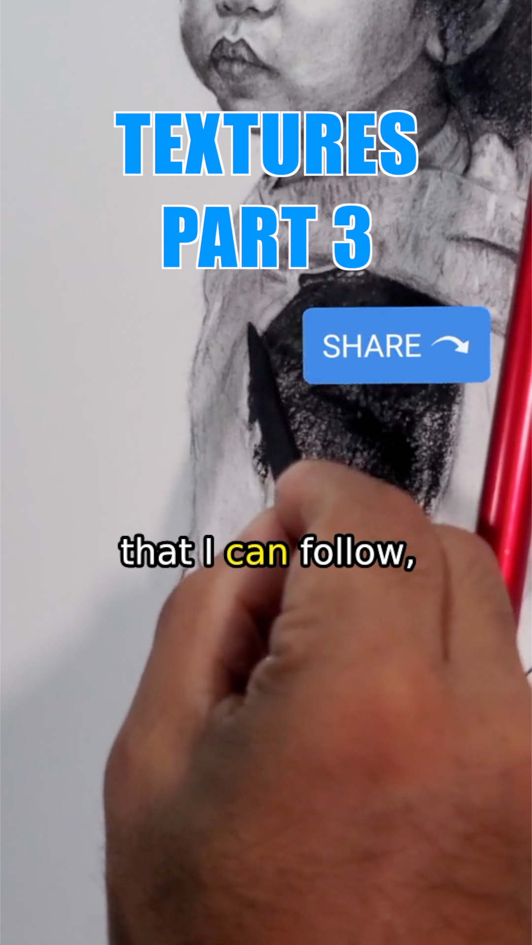 This is the FINAL part of how to create textures using charcoal sticks ...
