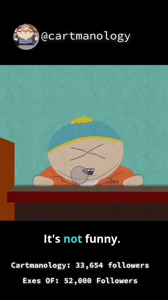 Cartman doing time in his celly . . . . . #southpark #southparkfanart # ...